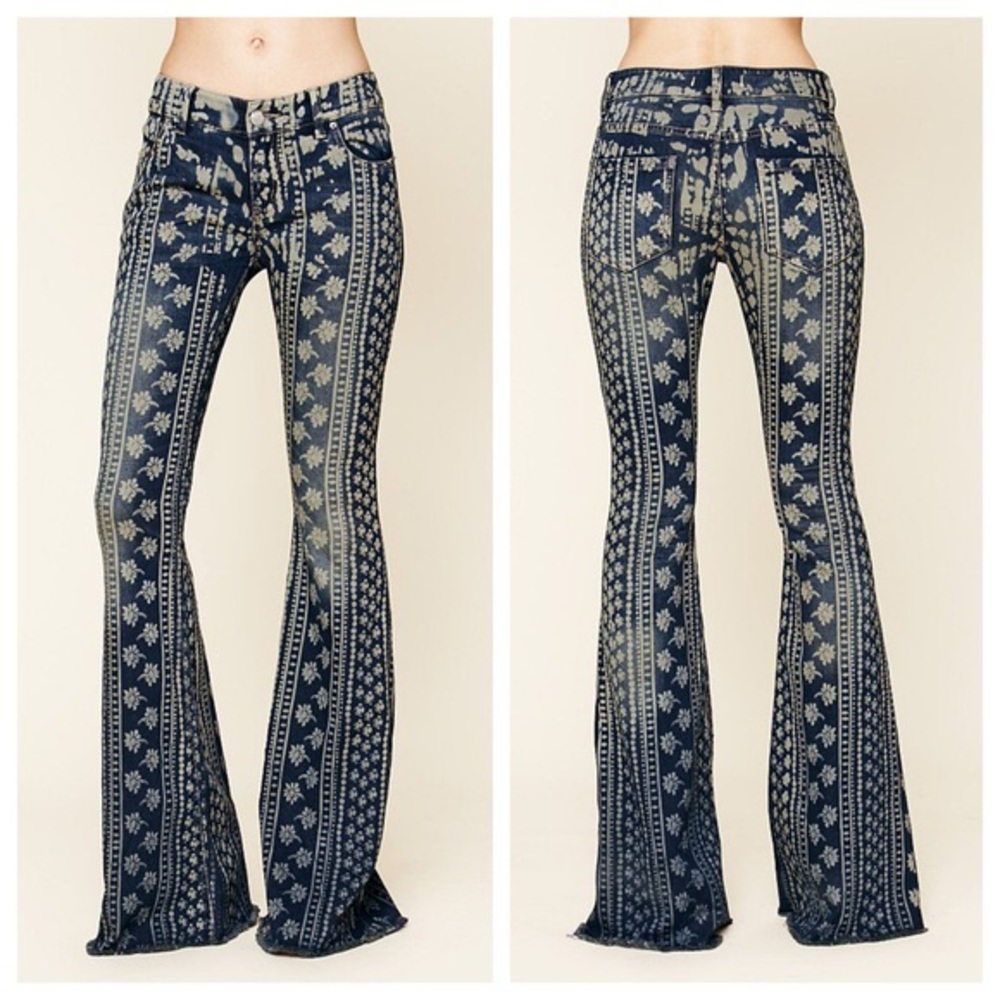 Free People Mantra Flare Bell Bottoms